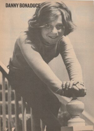 Danny Bonaduce teen magazine pinup clipping child star staircase Teen Beat Pix