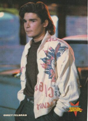 Corey Feldman Chad Allen Alyssa Milano Corey Haim Light teen magazine pinup