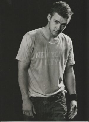Justin Timberlake Nsync teen magazine pinup clipping New York City Pop Star Pix