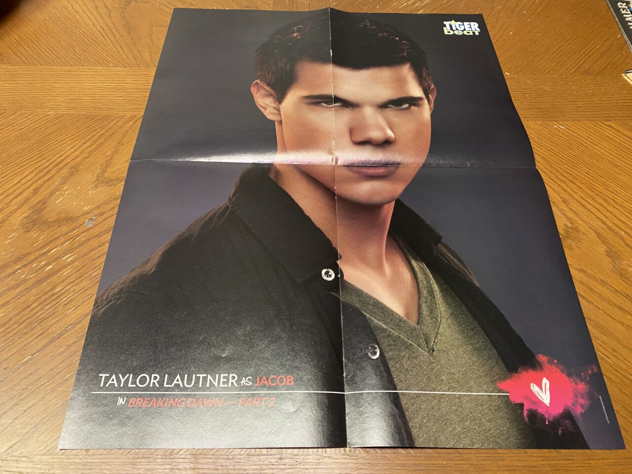 Harry Styles Taylor Lautner One Direction magazine poster clipping boy band Pix - Image 2