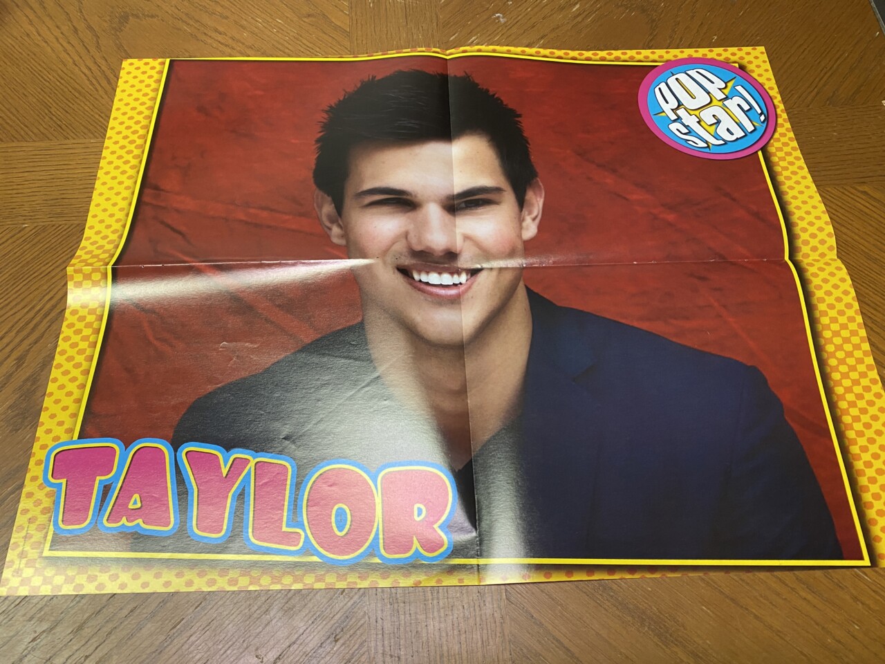 Big Time Rush Taylor Lautner magazine poster clipping boy band Pix Twilight Pix - Image 2