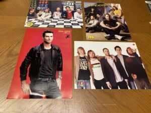 Maroon 5 Adam Levine teen magazine pinup clipping jeans pix rare