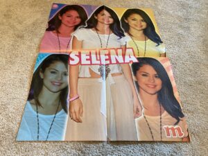Selena Gomez Hunger Games teen magazine poster clipping vintage multi pics