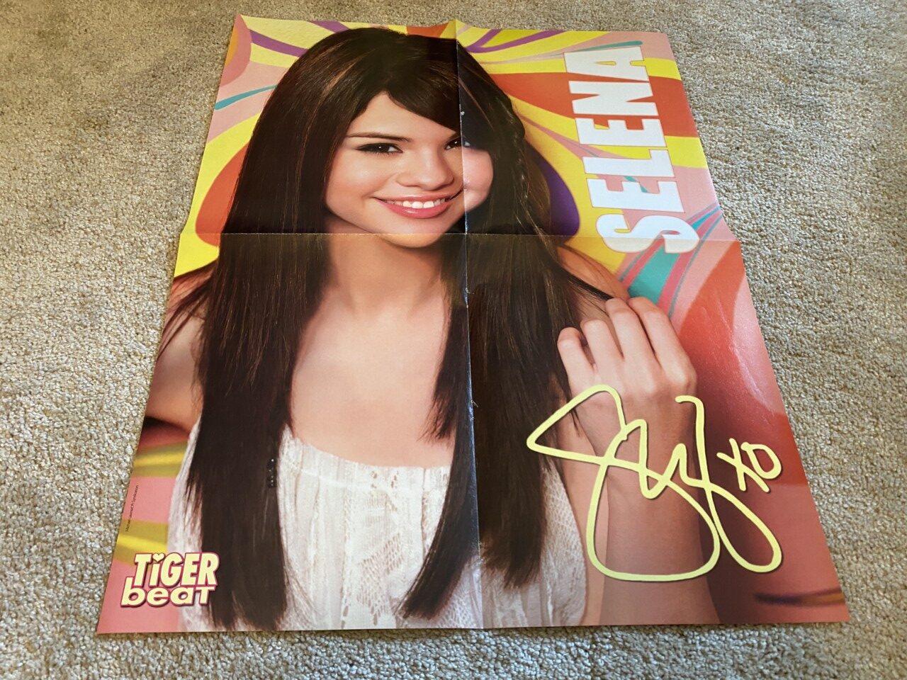 Selena Gomez Robert Pattinson teen magazine poster clipping headshot child star - Image 2