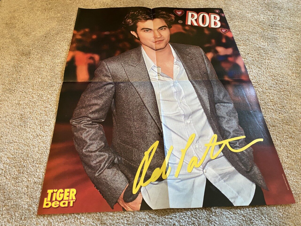 Selena Gomez Robert Pattinson teen magazine poster clipping headshot child star