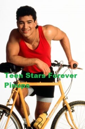 Mario Lopez 4×6 or 8x10 vintage photo picture bike Saved by the bell 90's crush muscles