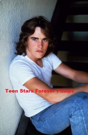 Mat Dillon 4×6 or 8x10 vintage promo photo picture modeling steps Teen Beat 80's young