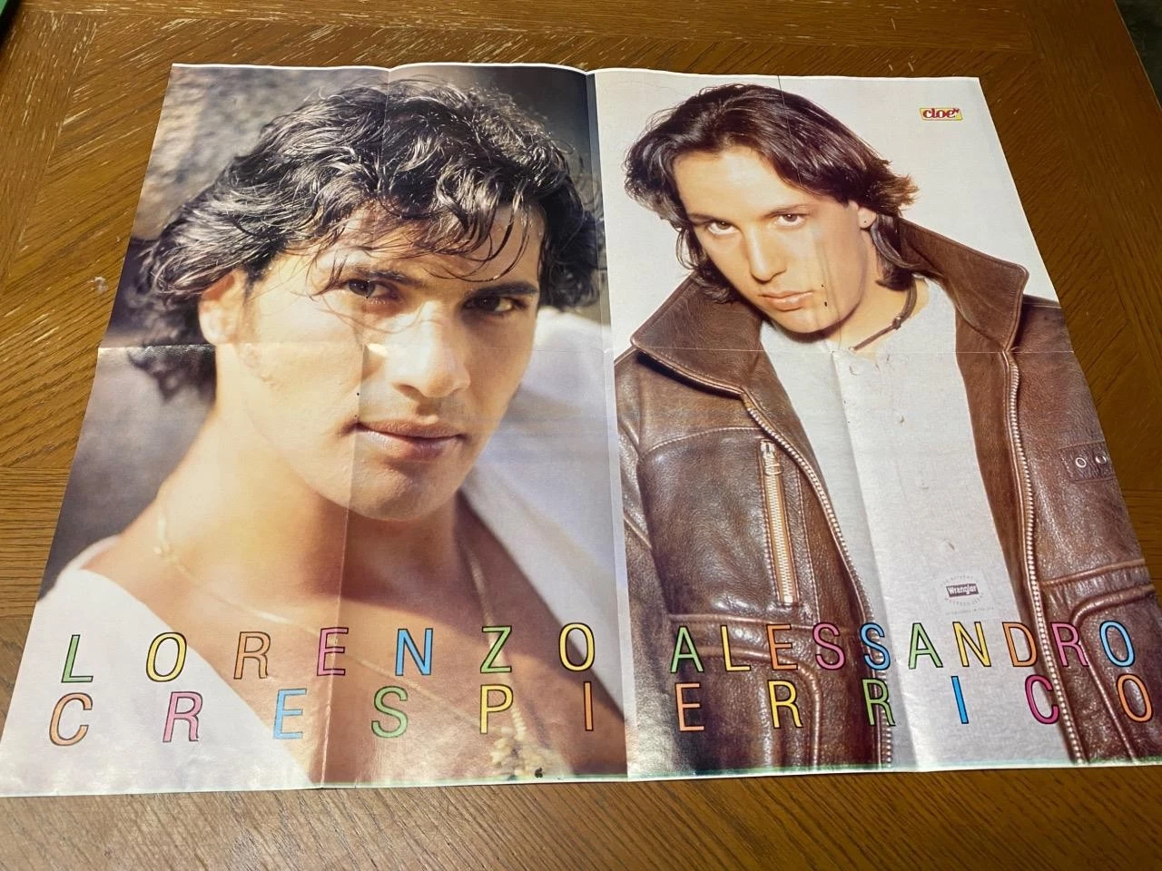 Jamie Walters Lorenzo Alessandro teen magazine poster clipping 90's Pix 90210 - Image 2