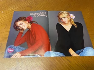 Mary Kate Olsen Ashley Olsen Alicia Keys teen poster clipping 90's Full House