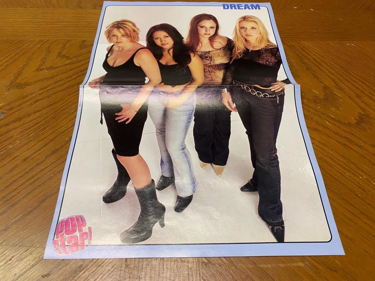 Dream Nsync teen magazine poster clipping Mirror Pop Star girl group pix - Image 2