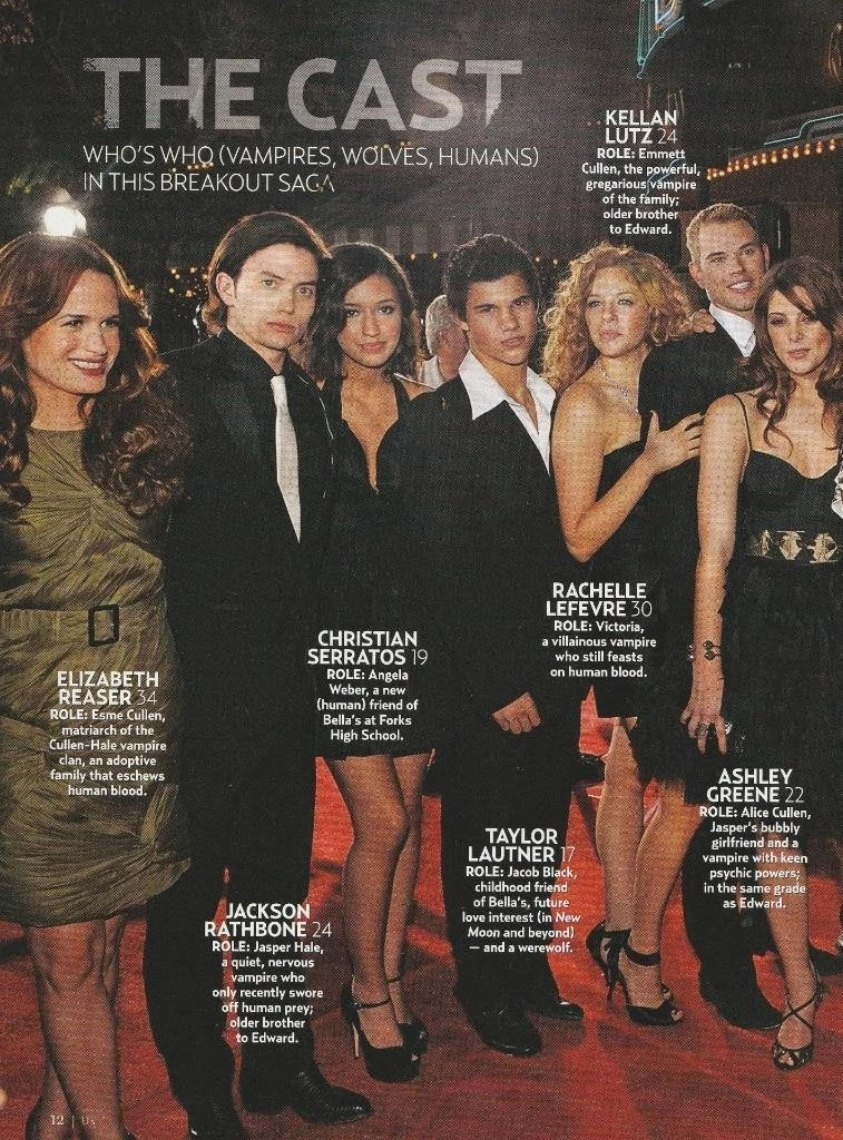 Cam Gigandet Robert Pattinson Taylor Lautner teen magazine pinup clipping Pix - Image 2