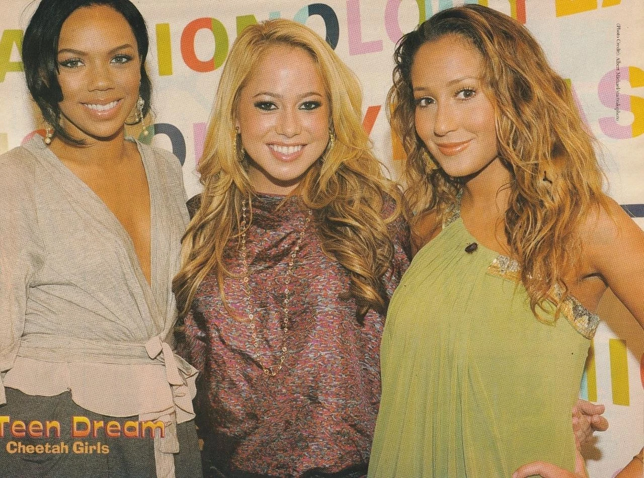 Cheetah Girls teen magazine pinup clipping girl group Teen Dream Pop music Pix