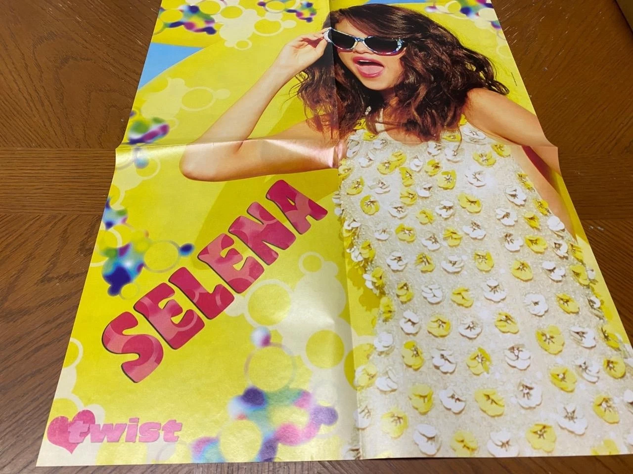 Big Time Rush Selena Gomez teen poster vintage Twist boy band teen idols pix - Image 2