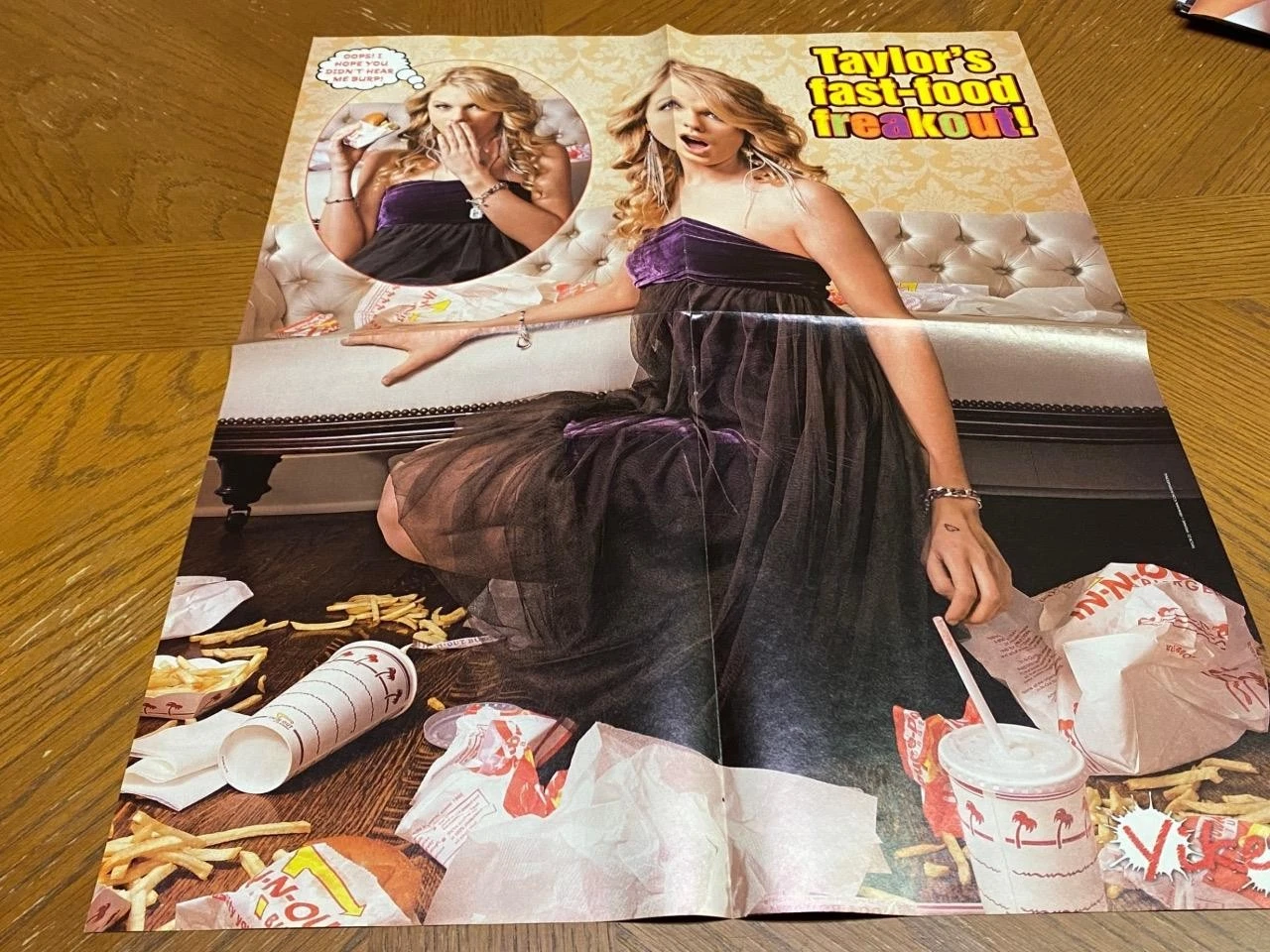Taylor Lautner Taylor Swift teen poster clipping shirtless Twilight Yikes Pix - Image 2