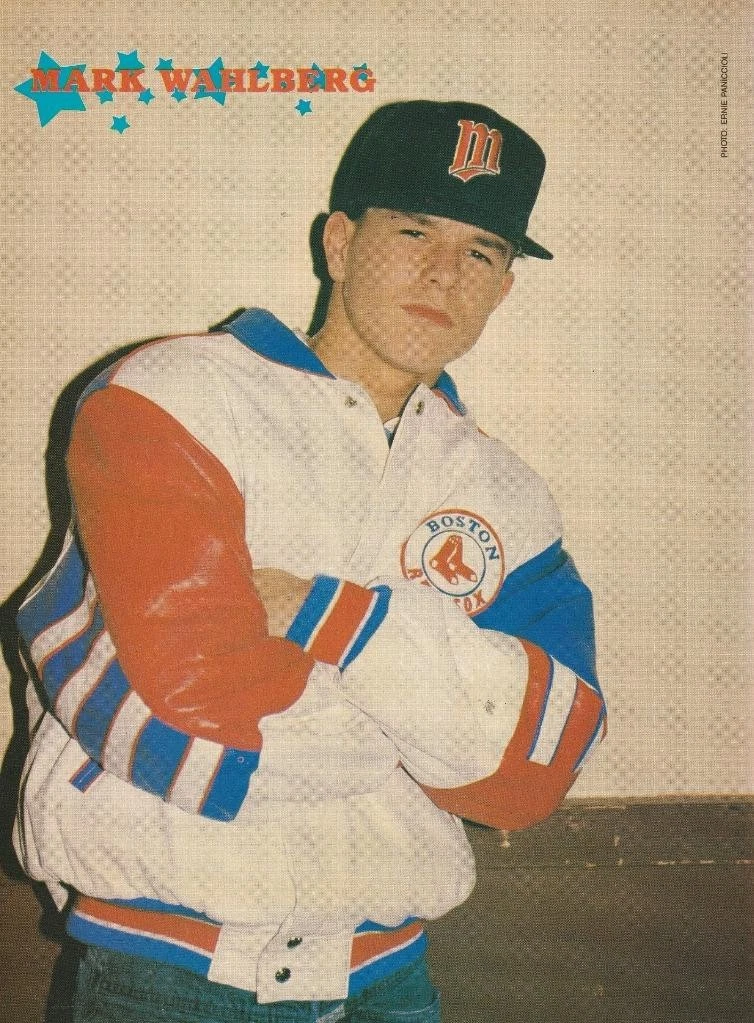 Marky Mark Wahlberg Donnie Wahlberg teen pinup clipping 90's Teen Dream hat 90's