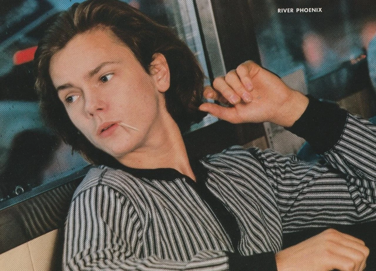Stephen Dorff River Phoenix teen pinup clipping vintage tight jeans 80s Modeling - Image 2