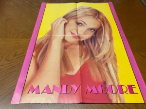 Mandy Moore Nsync teen poster clipping vintage Teen Machine headshot Pix 90's