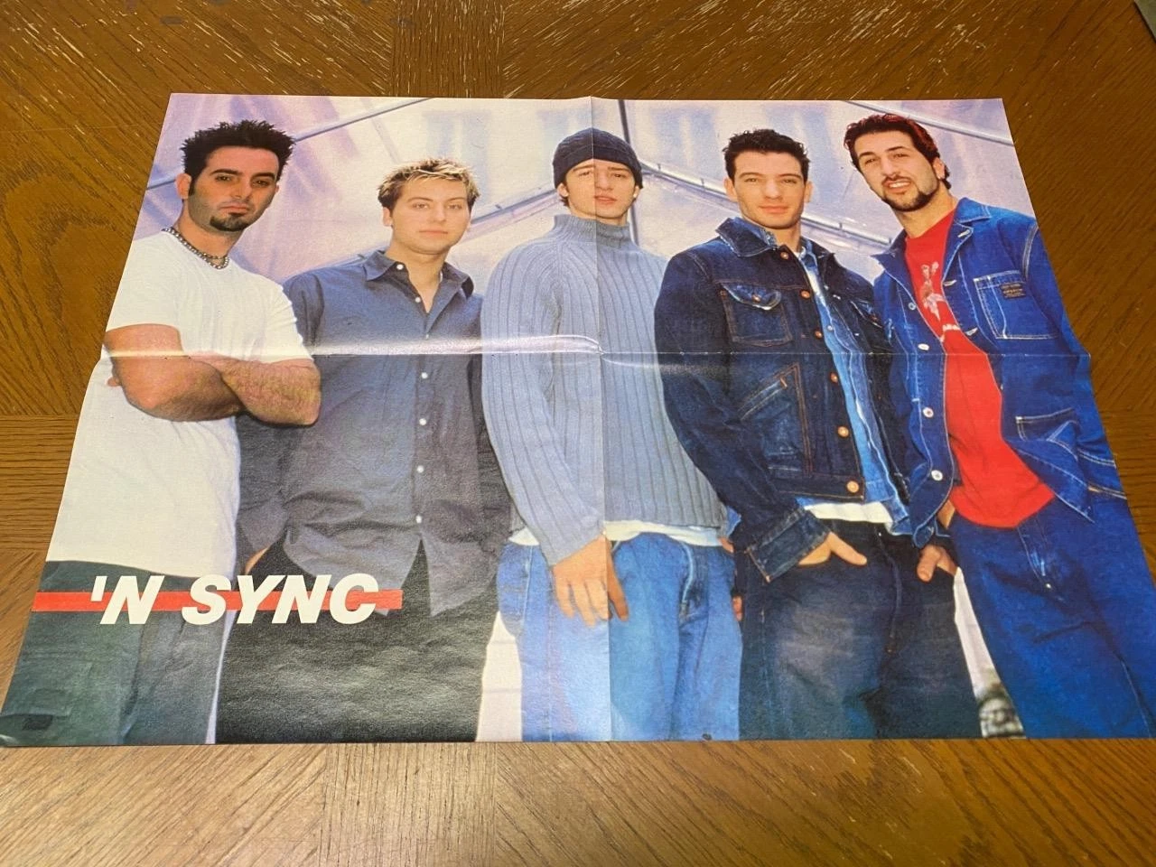 Mandy Moore Nsync teen poster clipping vintage Teen Machine headshot Pix 90's - Image 2