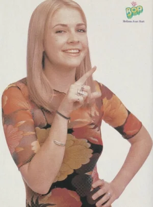 Melissa Joan Hart Andrew Keegan teen magazine pinup clipping Sabrina 90's Pix