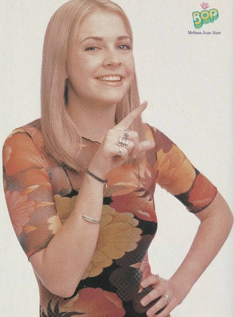 Melissa Joan Hart Andrew Keegan teen magazine pinup clipping Sabrina 90's Pix