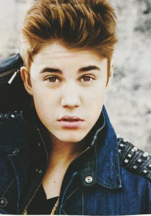 Justin Bieber teen magazine pinup clipping Japan jean jacket childstar Pop Star