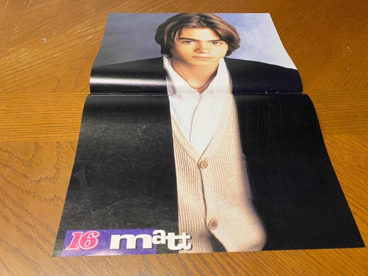 Matthew Lawrence Andrew Keegan teen poster clipping 90's vintage Tiger Beat Pix