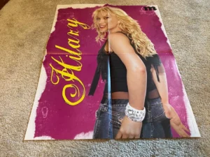 Hilary Duff Green Day magazine poster Disney Star Vintage 90's band M Collection
