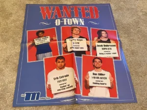 O-town Josh Hartnett teen magazine poster clipping M collection Child star Pix