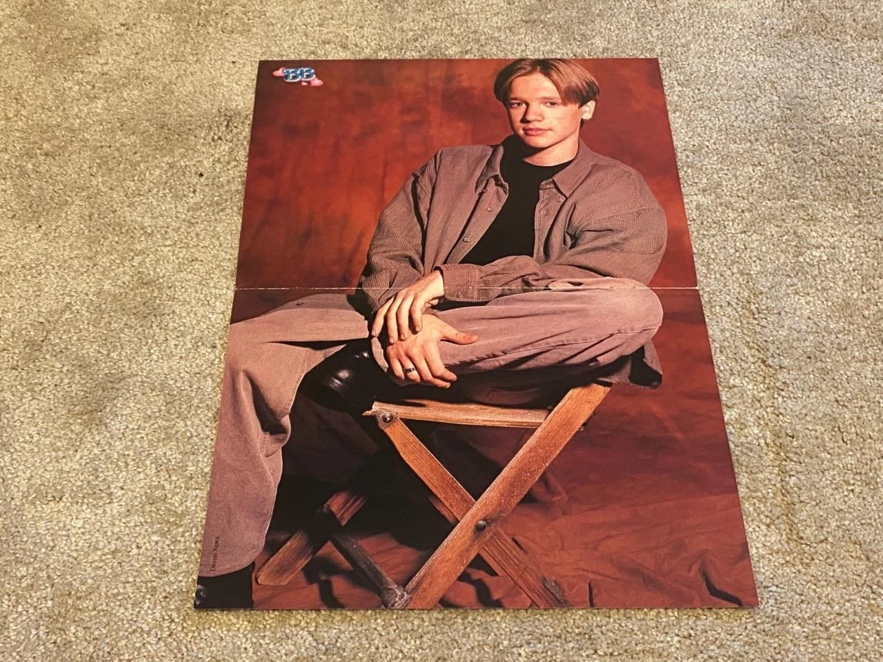 Jonathan Taylor Thomas Devon Sawa teen magazine poster clipping JTT blue shirt - Image 2