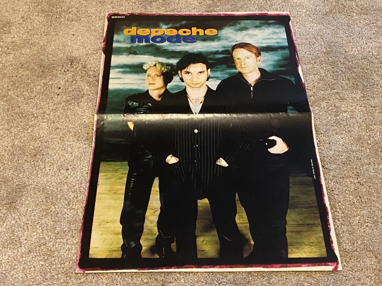 Depeche Mode Paddy The Kelly Fammily teen magazine poster clipping Bravo Pix