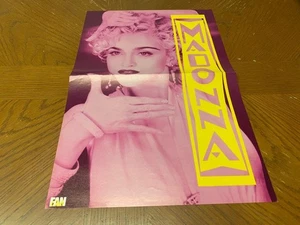 Madonna New Kids the block teen magazine poster clipping Smash Hits 80’s pop