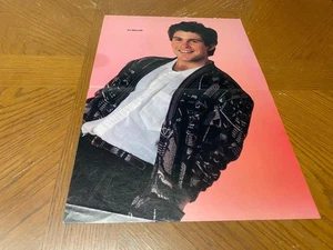 Ty Miller Donnie Wahlberg teen poster clipping vintage Teen Machine motorcycle