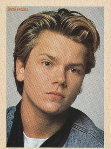 River Phoenix teen pinup clipping vintage Stand By Me Star Mag headshot Pix