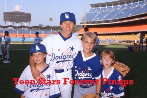 Chad Allen Brice Beckham 4×6 or 8x10 vintage photo picture young baseball game Rob Stone child stars