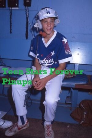 Corey Haim baseball field game photo sexy pose modeling picture pix