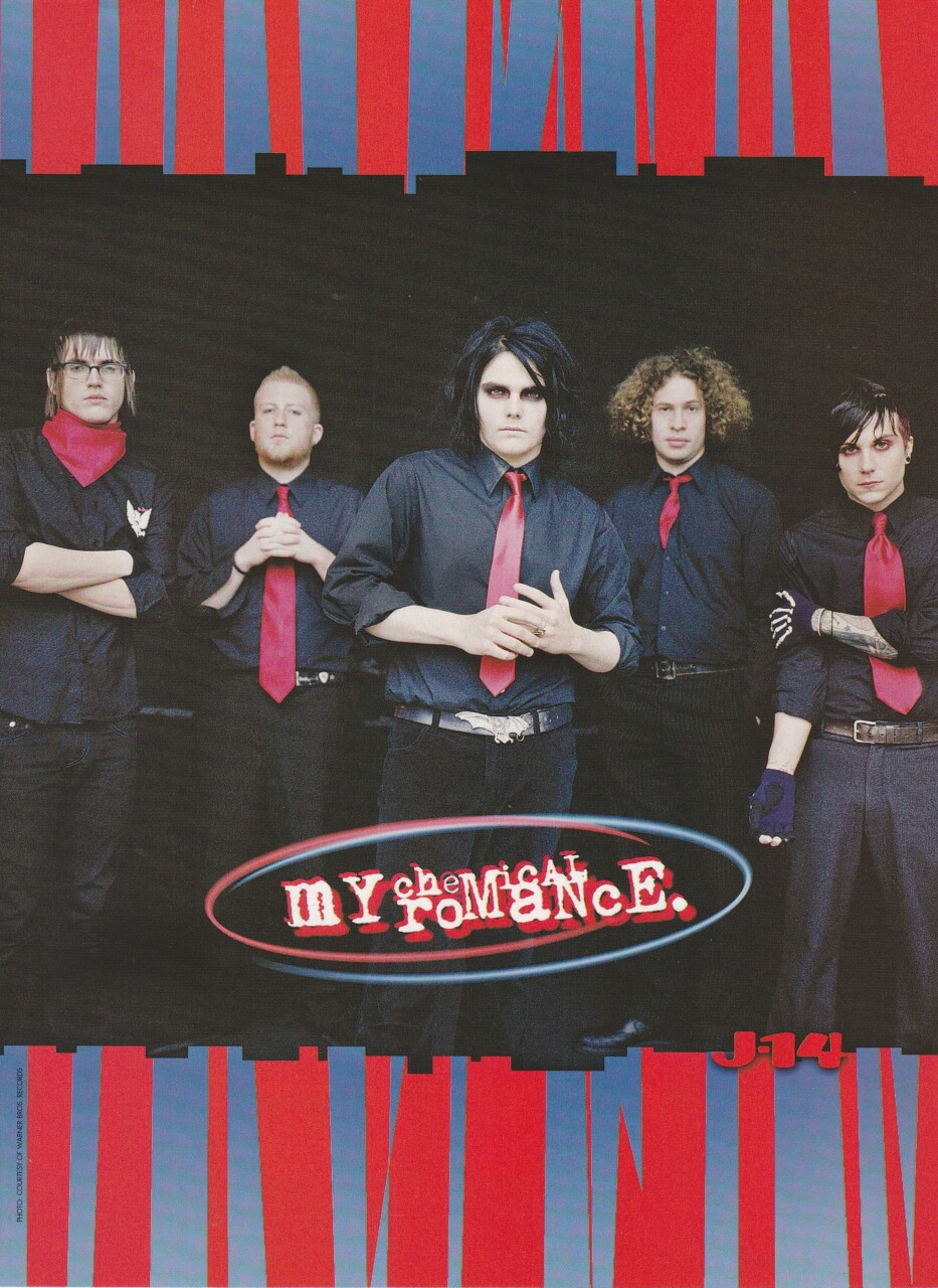 My Chemical Romance No Doubt Gwen Stefani teen magazine pinup clipping J-14