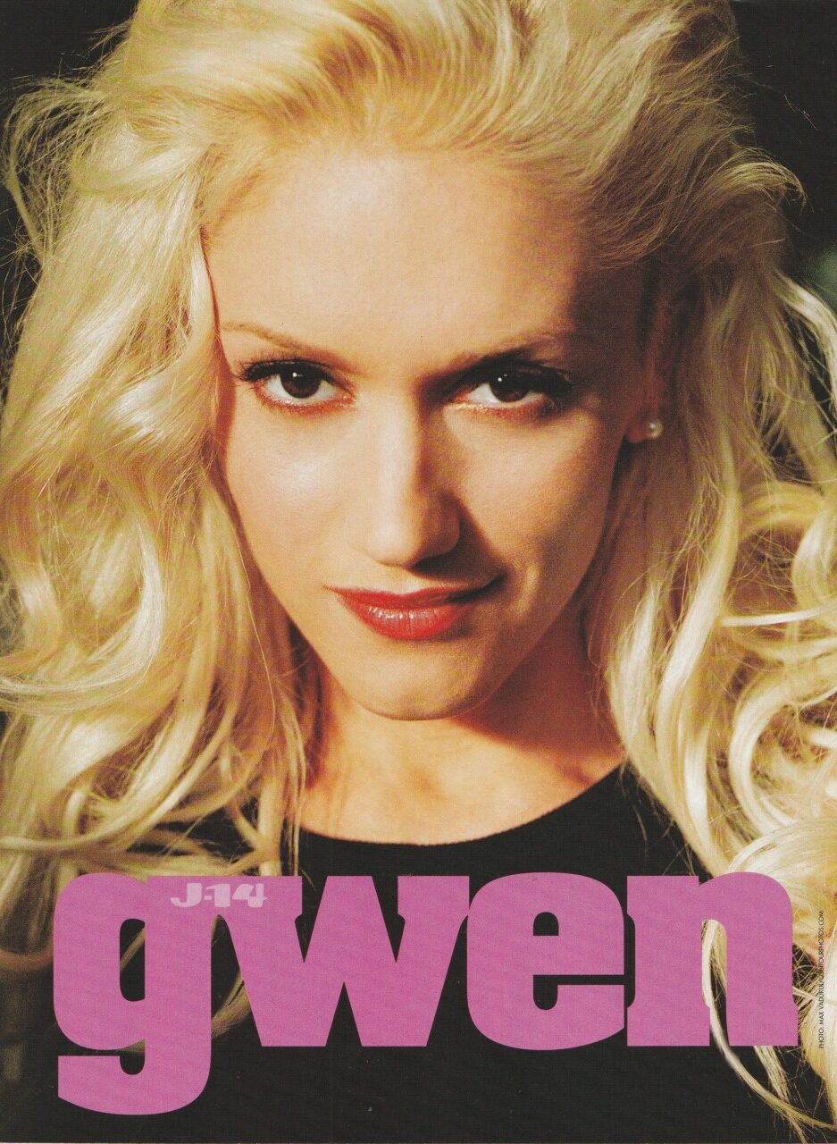My Chemical Romance No Doubt Gwen Stefani teen magazine pinup clipping J-14 - Image 2