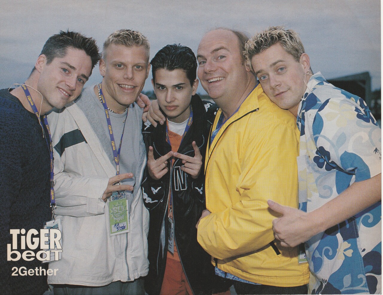 Youngstown Together 2Gether teen magazine pinup clippings Pix boy band - Image 2
