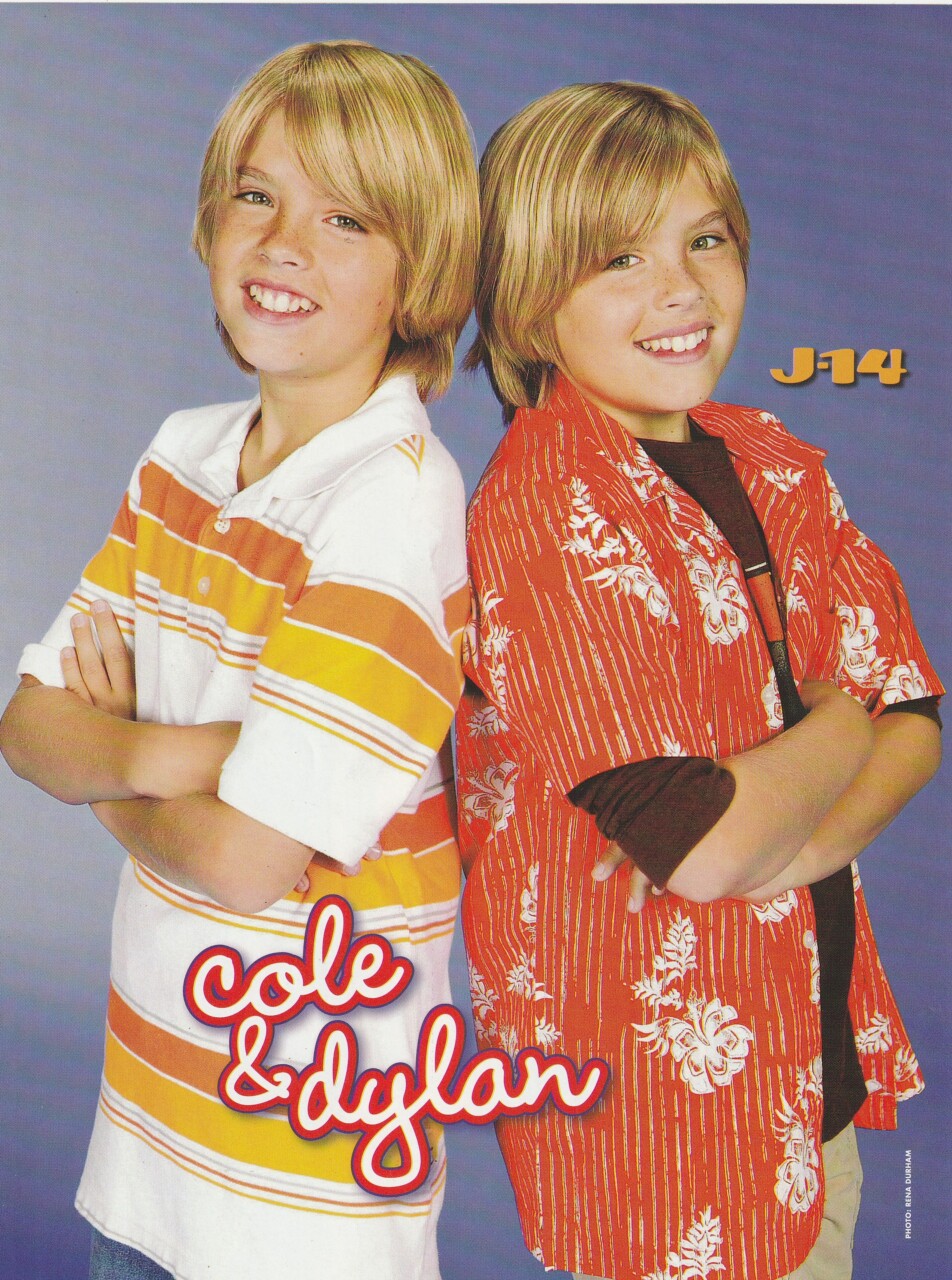 Cole Sprouse Dylan Sprouse Bow Wow teen magazine pinup clipping brothers J-14