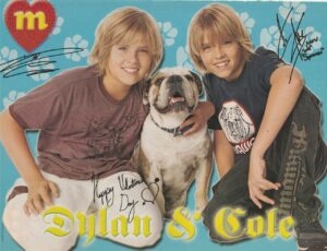 Cole Sprouse Dylan Sprouse Corbin Bleu teen magazine pinup clipping Suite Life dog M