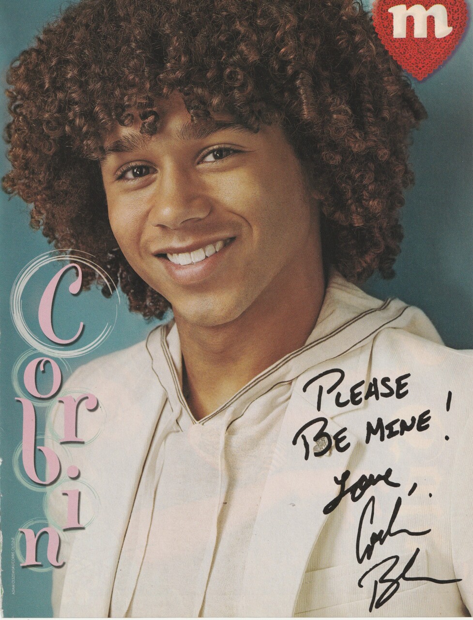 Cole Sprouse Dylan Sprouse Corbin Bleu teen magazine pinup clipping Suite Life dog M - Image 2