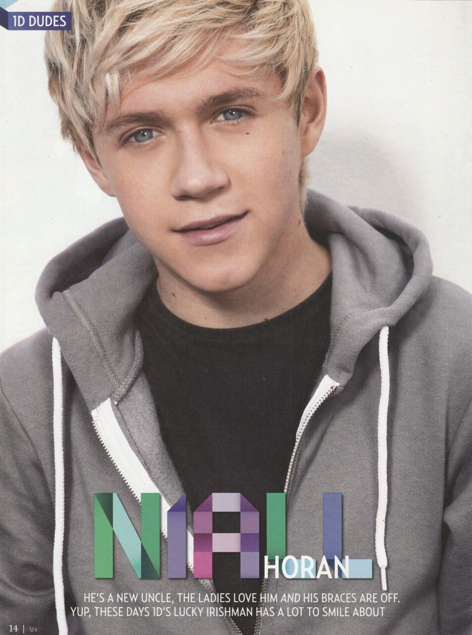 Harry Styles Niall Horan One Direction teen magazine pinup shirtless barefoot pix - Image 2