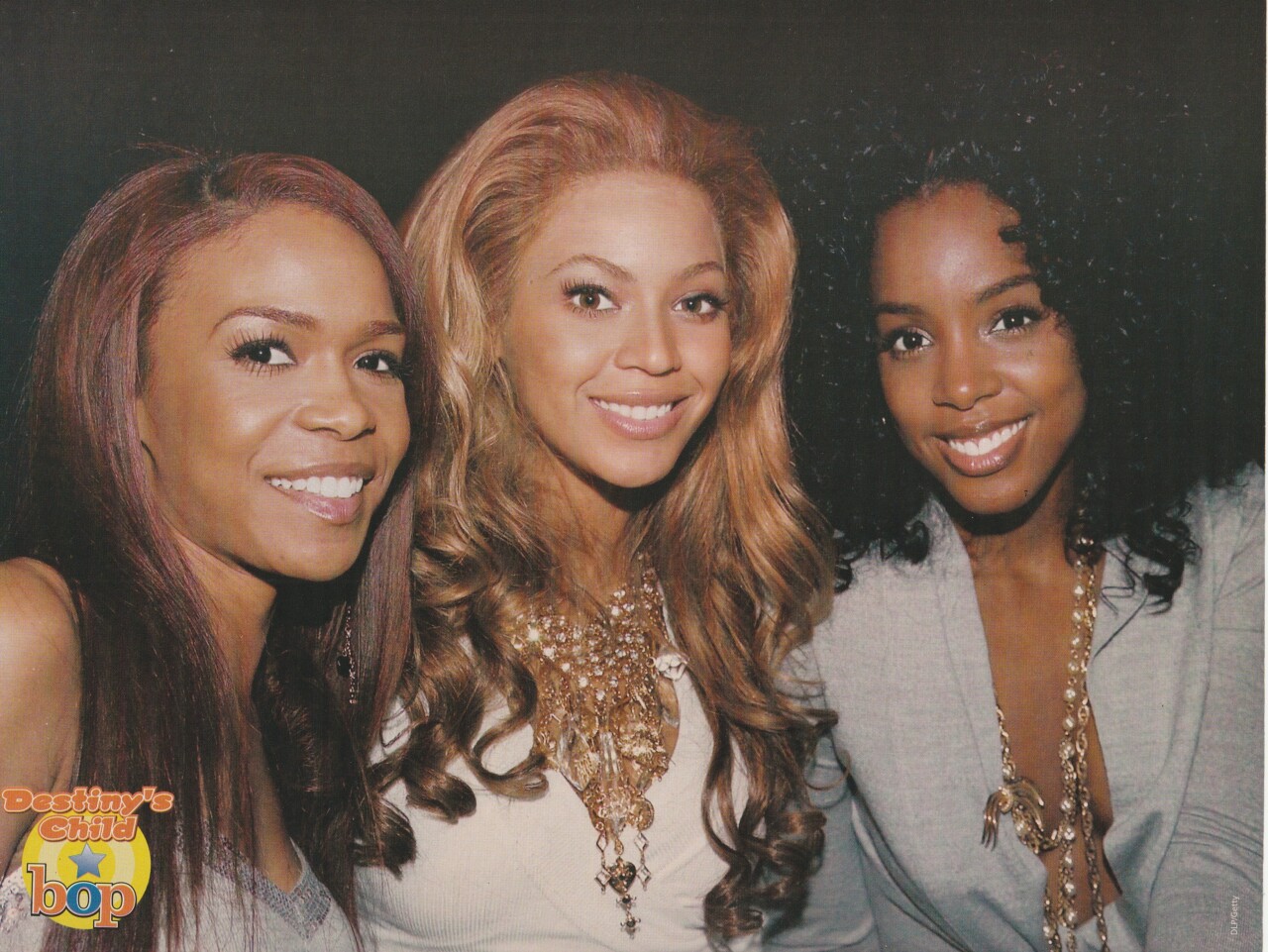 Avril Lavigne Destiny's Child teen magazine pinup clipping beautiful smile Bop - Image 2