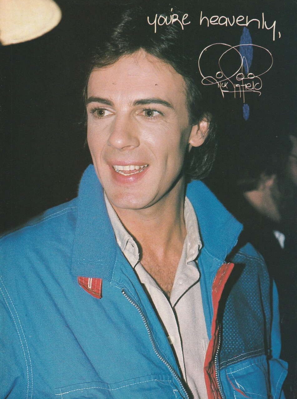Rick Springfield teen magazine pinup clipping blue jacket Teen Machine