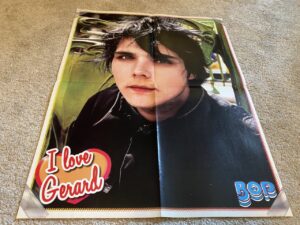 Jesse Mccartney My Chemical Romance teen magazine poster clipping Vintage Gerard