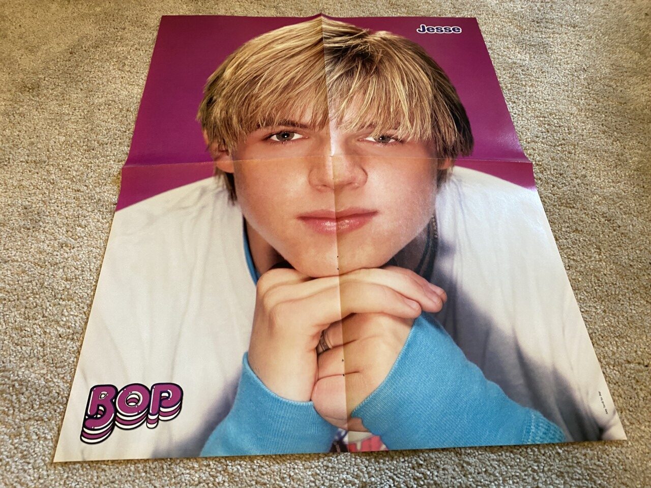 Jesse Mccartney My Chemical Romance teen magazine poster clipping Vintage Gerard - Image 2