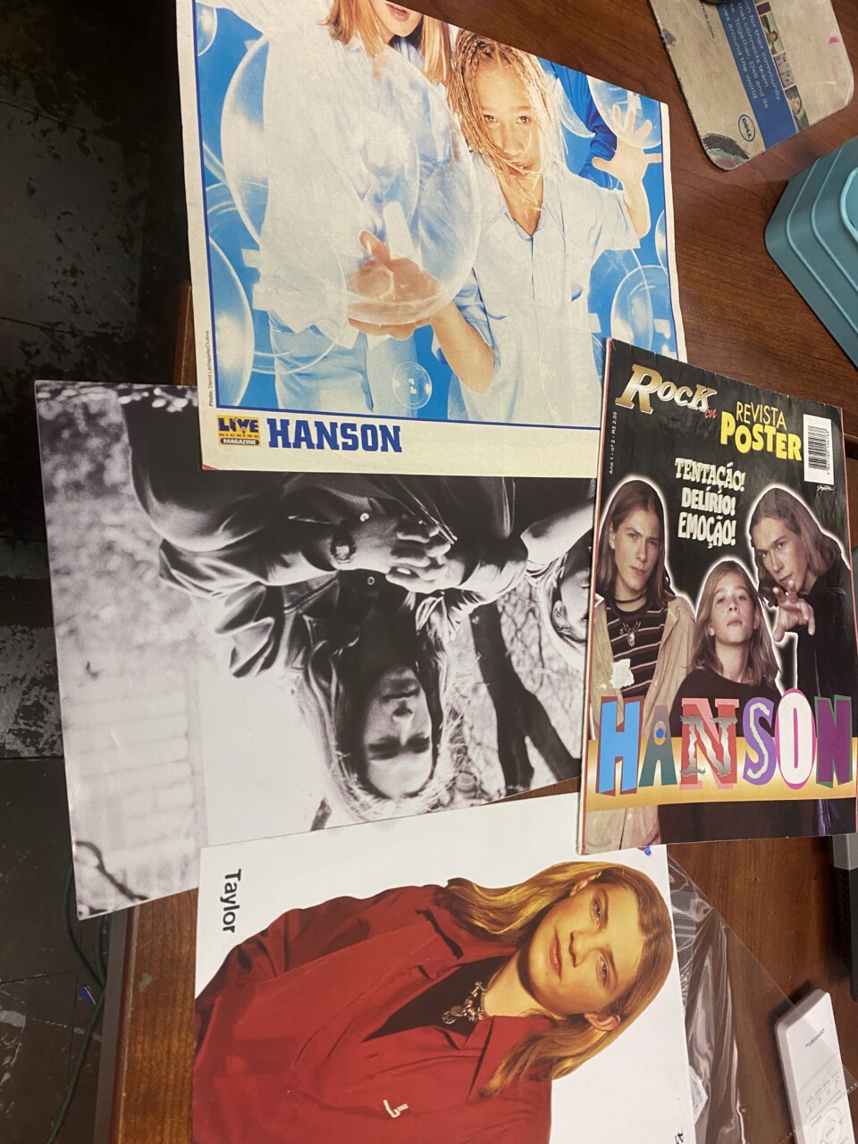 Hanson teen magazine posters pinup lot - Image 2