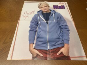 Justin Bieber Nail Horan teen magazine poster clipping One Direction lockers