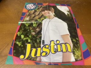 Justin Bieber Taylor Lautner teen magazine poster clipping Eclipse Twilight Pop