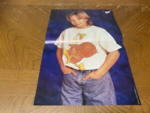 Jonathan Taylor Thomas Jonathan Brandis teen poster full body young JTT Bop Pi